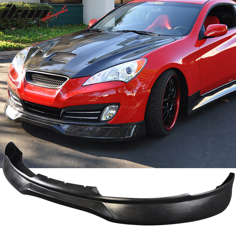 2010-2012 Hyundai Genesis Coupe 2Dr CFX Style Front Bumper Lip PU