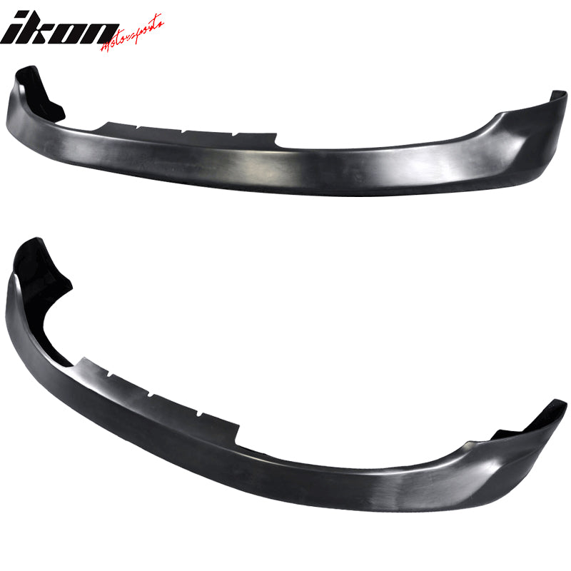 Front Bumper Lip Compatible With 2010-2012 Hyundai Genesis Coupe 2Dr All Models CFX Style Unpainted Black Spoiler Splitter Valance Fascia Cover Guard Protection Conversion by IKON MOTORSPORTS, 2011