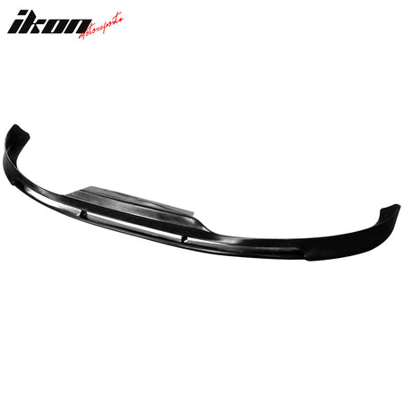 Fits 10-12 Hyundai Genesis S1 Style Front Bumper Lip Spoiler Unpainted Black PU