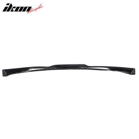 Fits 10-12 Hyundai Genesis S1 Style Front Bumper Lip Spoiler Unpainted Black PU