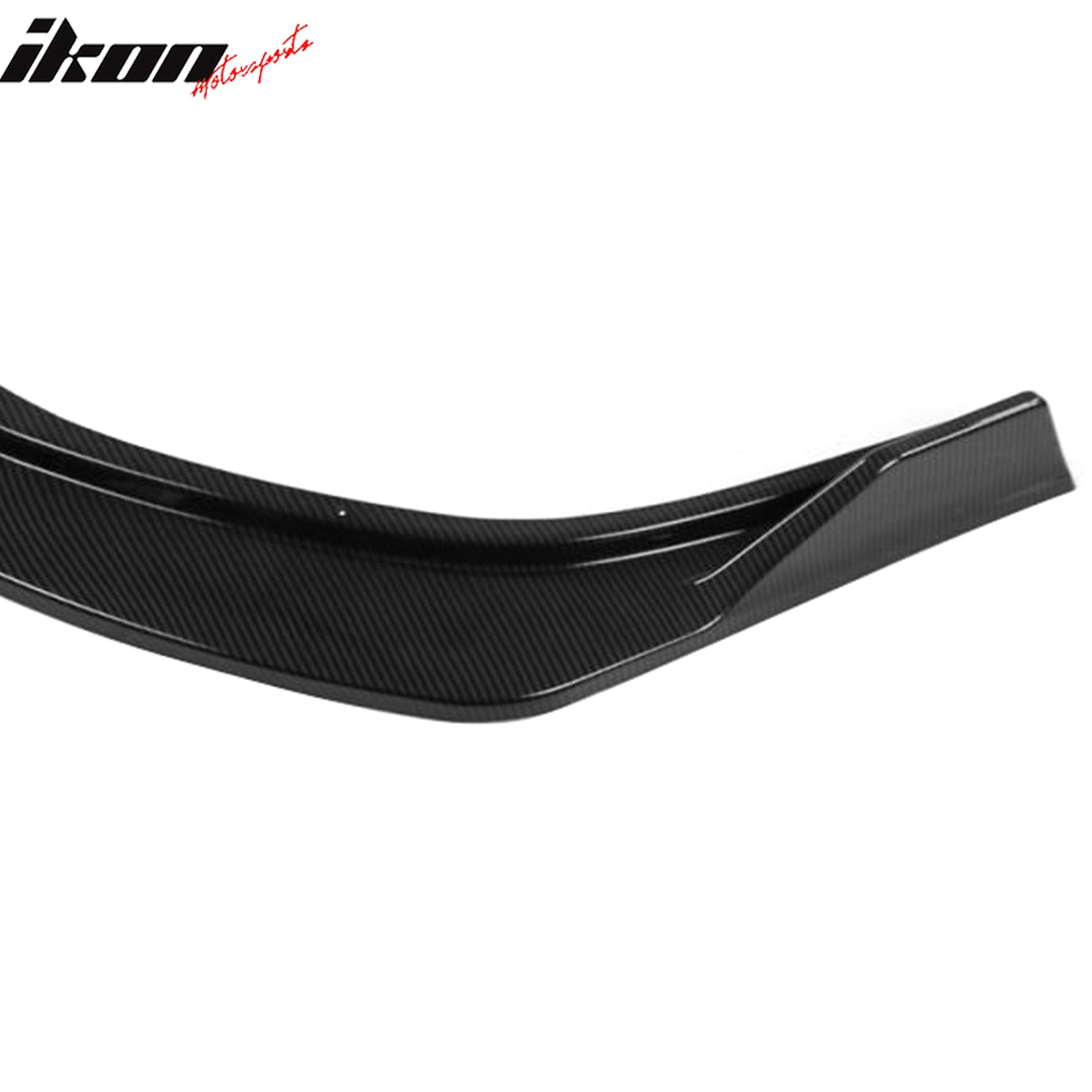 Fits 20-23 Hyundai Sonata CK Style Front Bumper Lip Spoiler Carbon Fiber Print