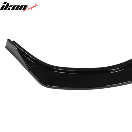 Fits 20-23 Hyundai Sonata CK Style Front Bumper Lip Chin Spoiler Gloss Black 3PC