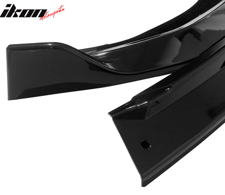 Fits 24-25 Hyundai Sonata IKON V1 3PCS Front Bumper Lip PP