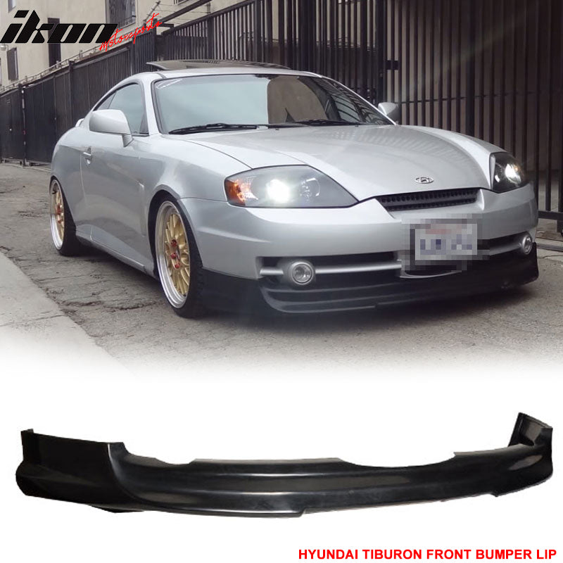 2003-2004 Hyundai Tiburon InchV Inch Front Bumper Lip Spoiler PU