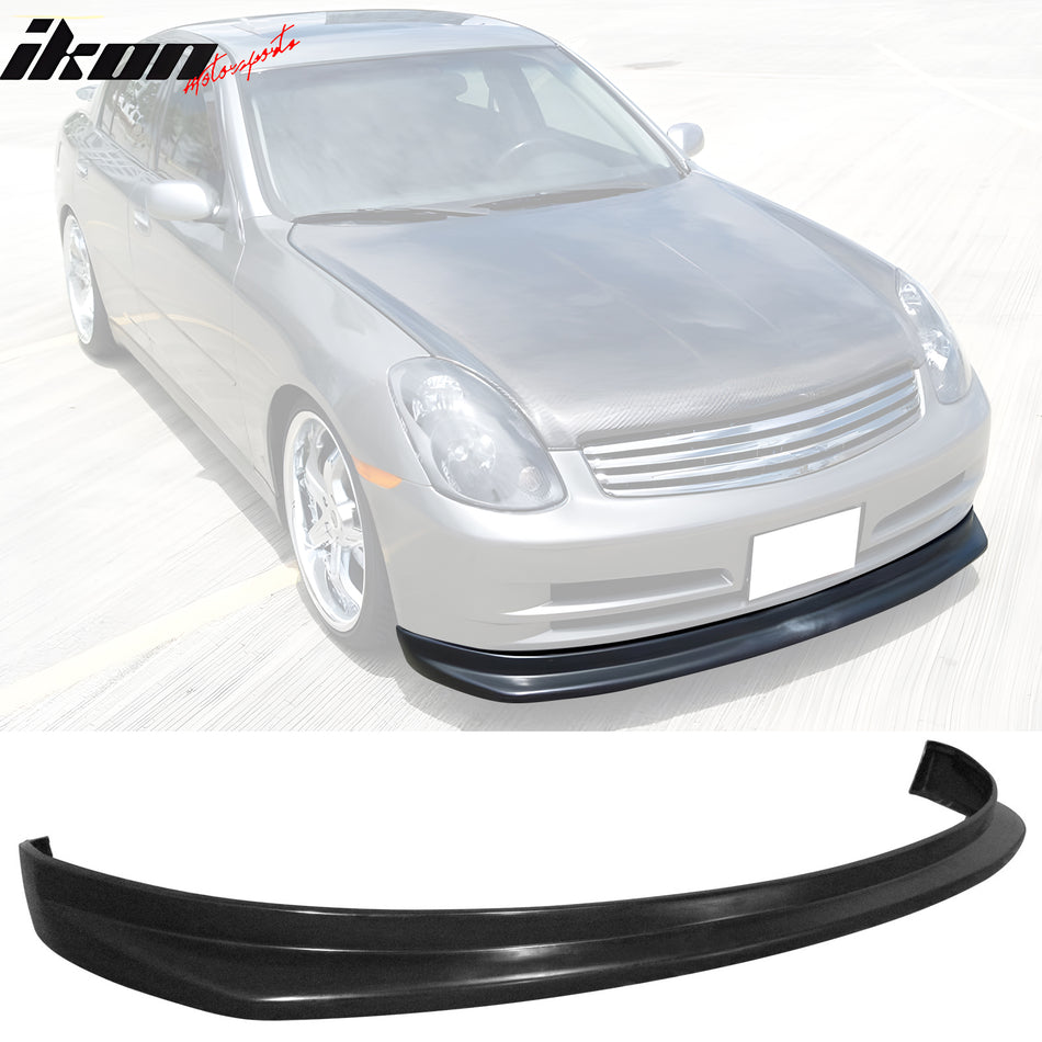 2003-2004 Infiniti G35 Sedan 4Dr NIS Front Bumper Lip Spoiler PU