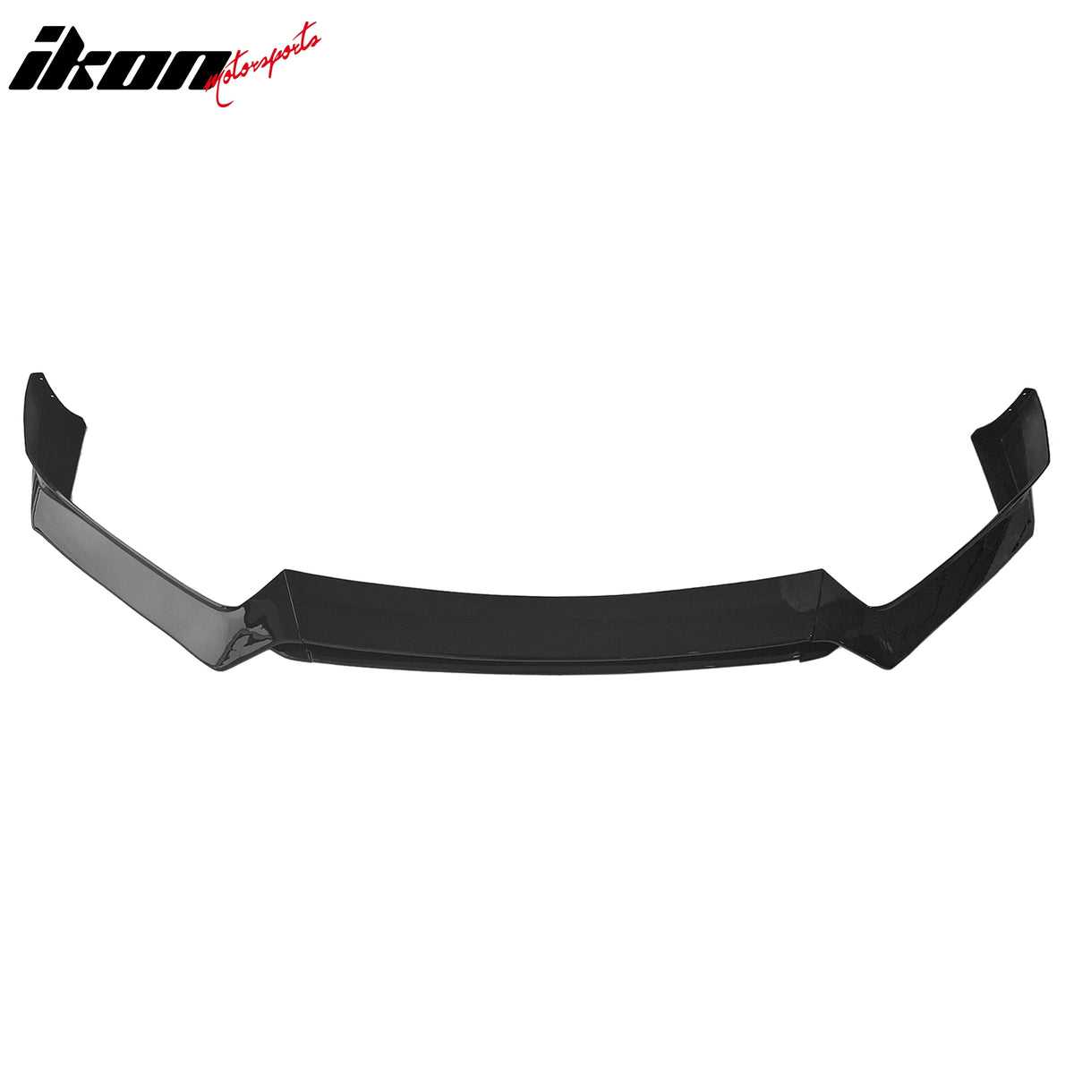 Fits 17-22 INFINITI Q60 V37 RS JDM Style Front Bumper Lip Chin Gloss Black 3PCS