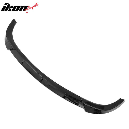 Fits 12-16 Jeep Grand Cherokee SRT SRT8 Ikon Style Front Bumper Lip Gloss Black
