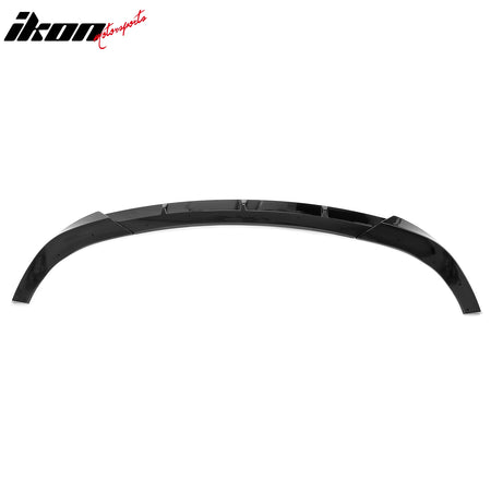 Fits 12-16 Jeep Grand Cherokee SRT SRT8 Ikon Style Front Bumper Lip Gloss Black
