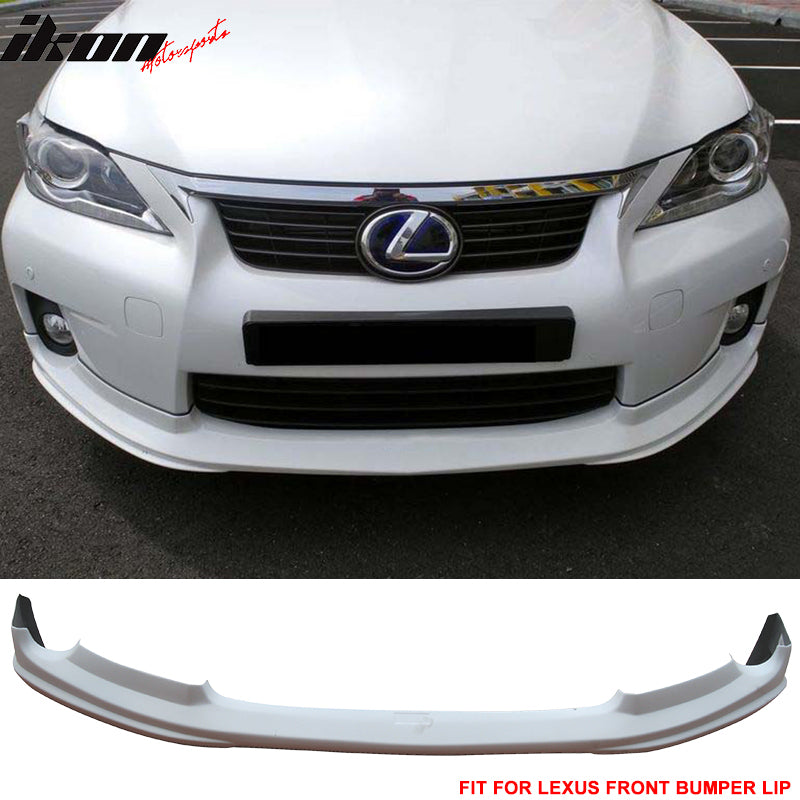 2011-2013 Lexus CT200H TM Style Front Bumper Lip Spoiler PP