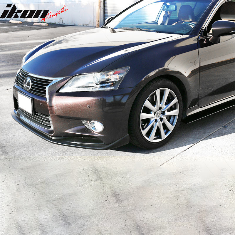 Clearance Sale Fits 13-15 Lexus GS350 GS450h Base SK Front Bumper Lip Unpainted