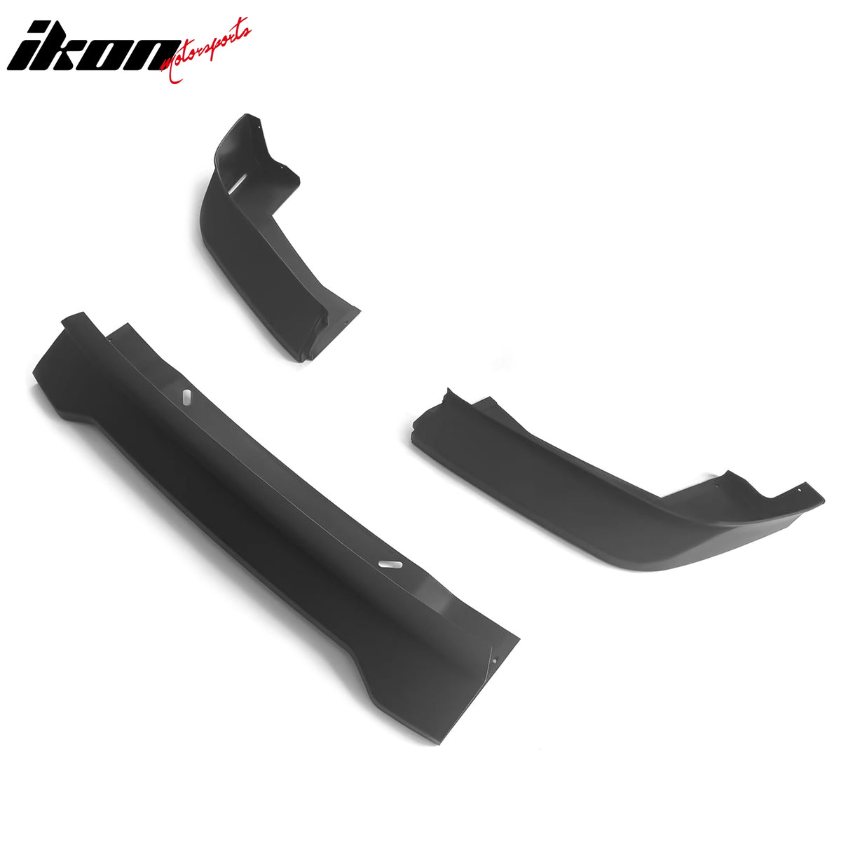 Fits 01-05 Lexus IS300 GR Style Front Bumper Lip Spoiler Matte Black PP 3PCS Set