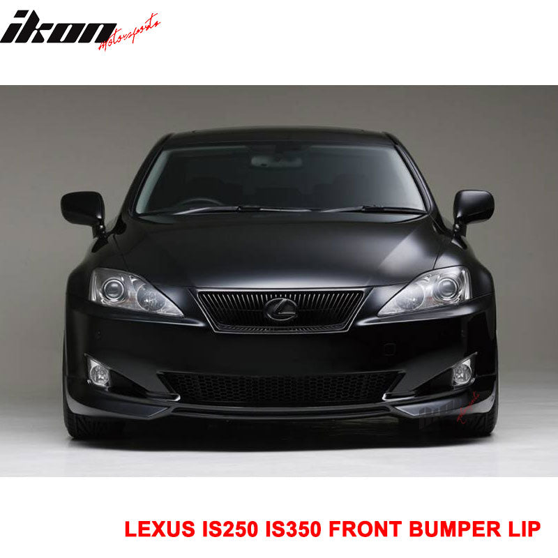 Front Bumper Lip Compatible With 2006-2008 LEXUS IS250 & IS350