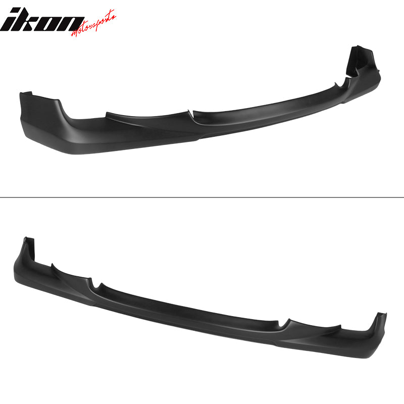 Front Bumper Lip Compatible With 2011-2013 Lexus IS250 IS350, S Style Matte Black PP Front Chin Lip Bodykit By IKON MOTORSPORTS