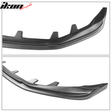 Fits 14-16 Lexus IS250 IS300 IS350 F Sport Front Bumper Lip Matte Black - PP