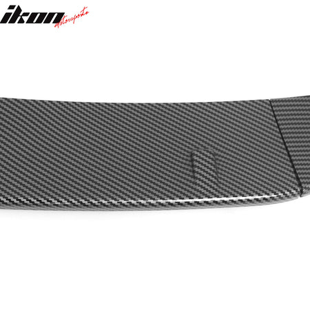 Fits 14-16 Lexus IS F Sport Sedan IKON 2 Front Bumper Lip Carbon Fiber Print 3PC