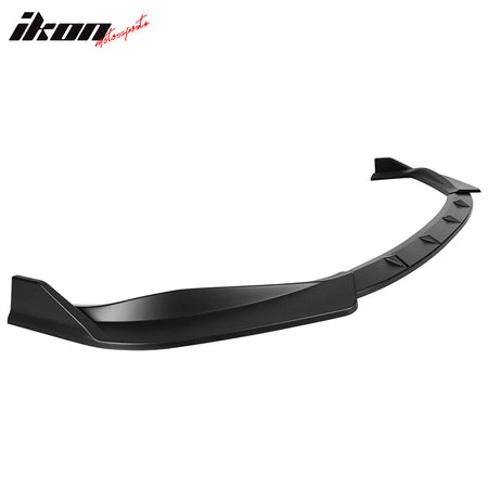 Fits 14-16 Lexus IS F Sport IKON Style 3PCS Front Bumper Lip BodyKit Matte Black