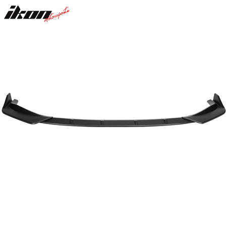 Fits 14-16 Lexus IS F Sport IKON Style 3PCS Front Bumper Lip BodyKit Matte Black