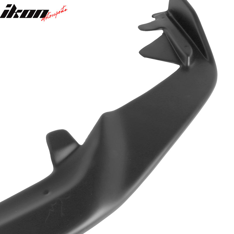 Fits 17-20 Lexus IS AR Style Front Bumper Lip Matte Black - PP