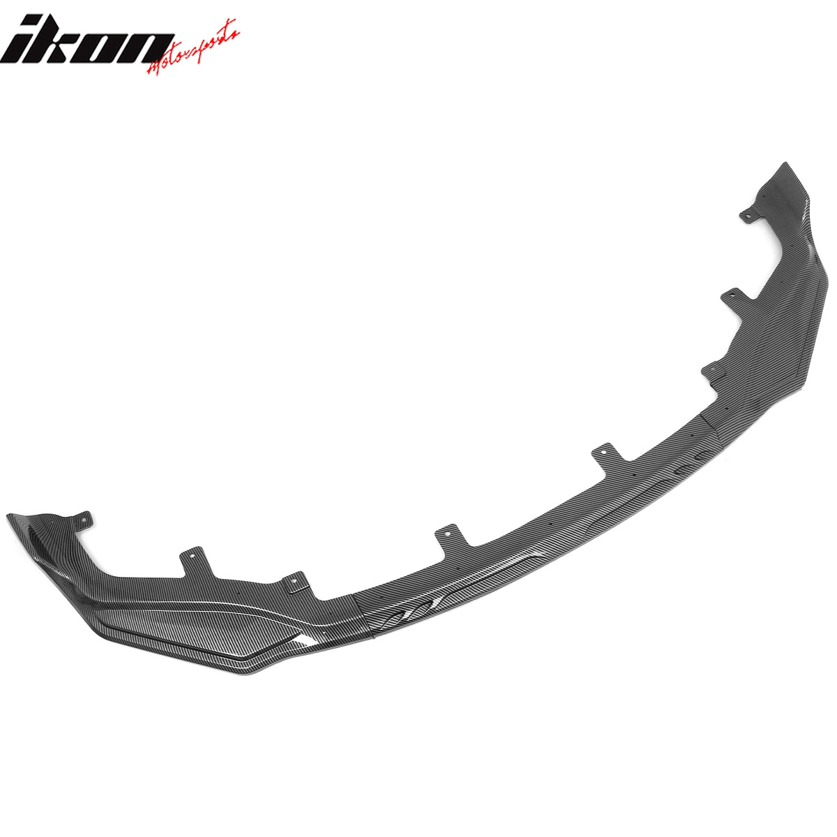 Fits 17-20 Lexus IS-Series IKON Style Front Bumper Lip Carbon Fiber Print 3PCS