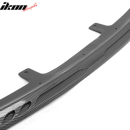 Fits 17-20 Lexus IS-Series IKON Style Front Bumper Lip Carbon Fiber Print 3PCS