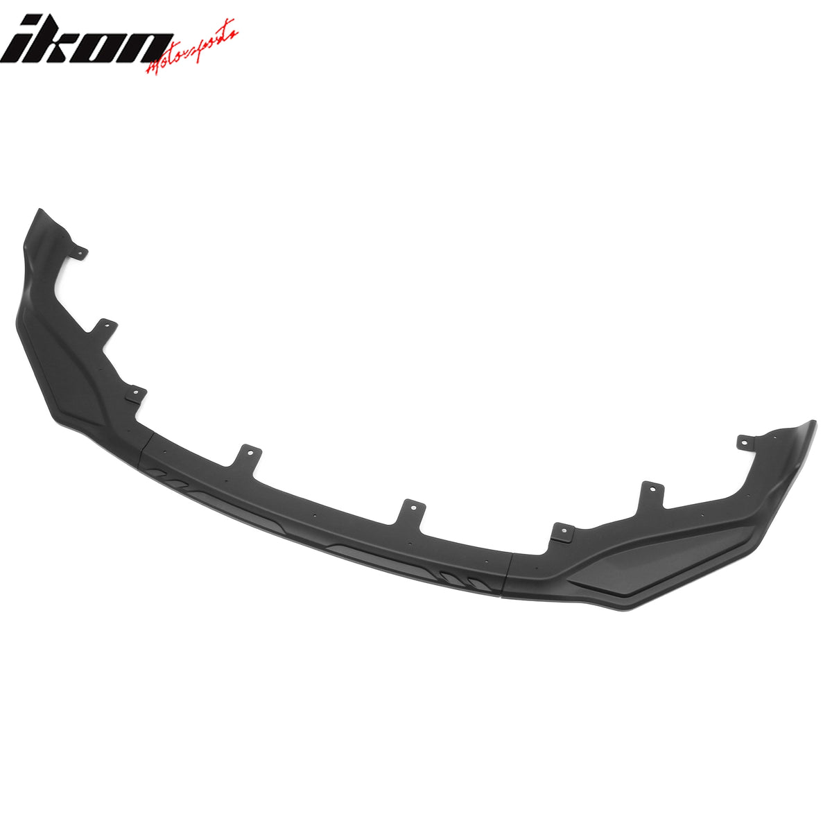 Fits 17-20 Lexus IS-Series IKON Style Front Bumper Lip Spoiler Matte Black 3PCS