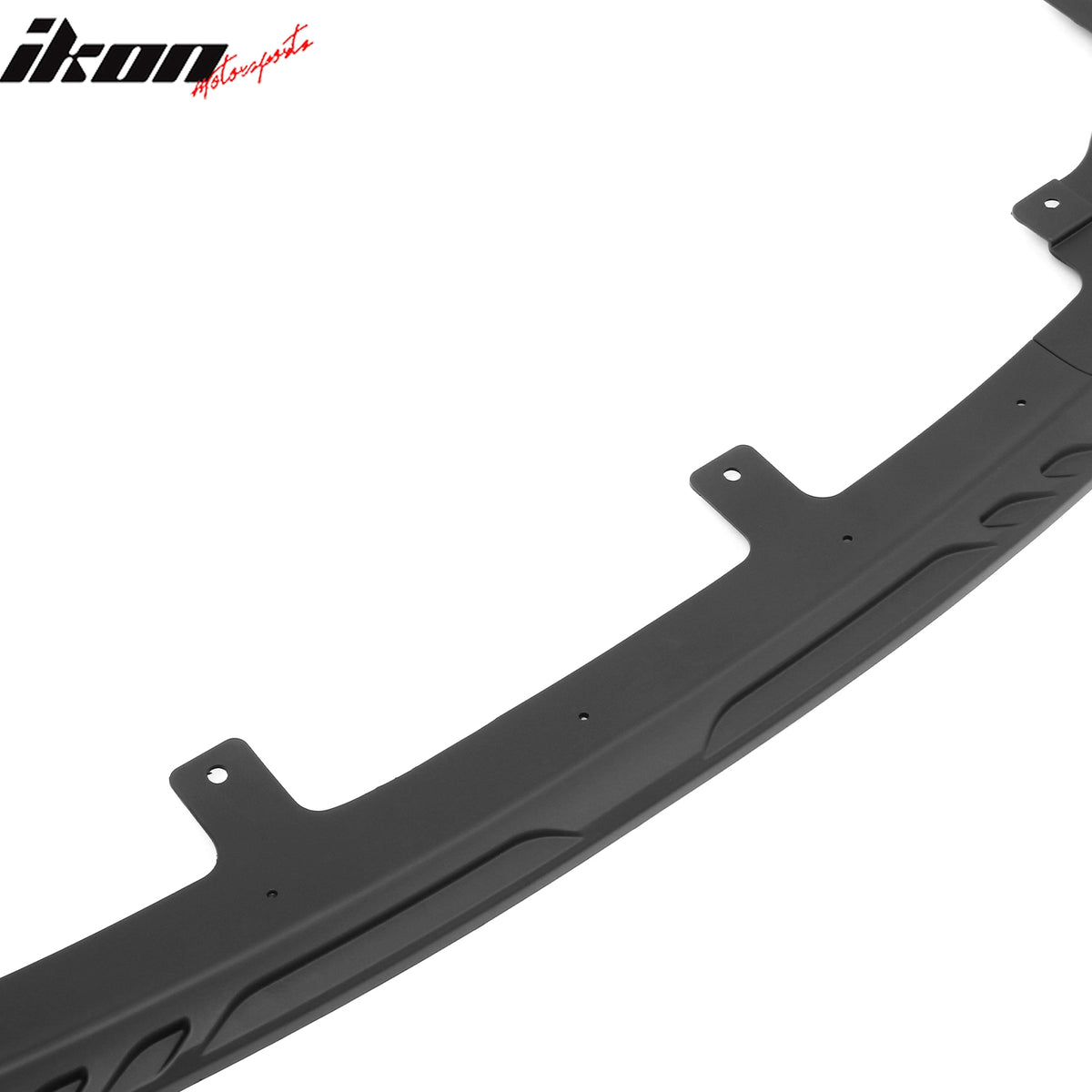 Fits 17-20 Lexus IS-Series IKON Style Front Bumper Lip Spoiler Matte Black 3PCS