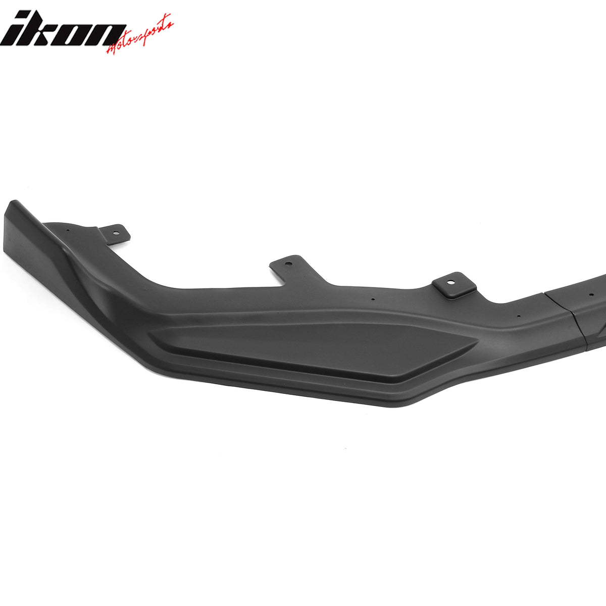 Fits 17-20 Lexus IS-Series IKON Style Front Bumper Lip Spoiler Matte Black 3PCS