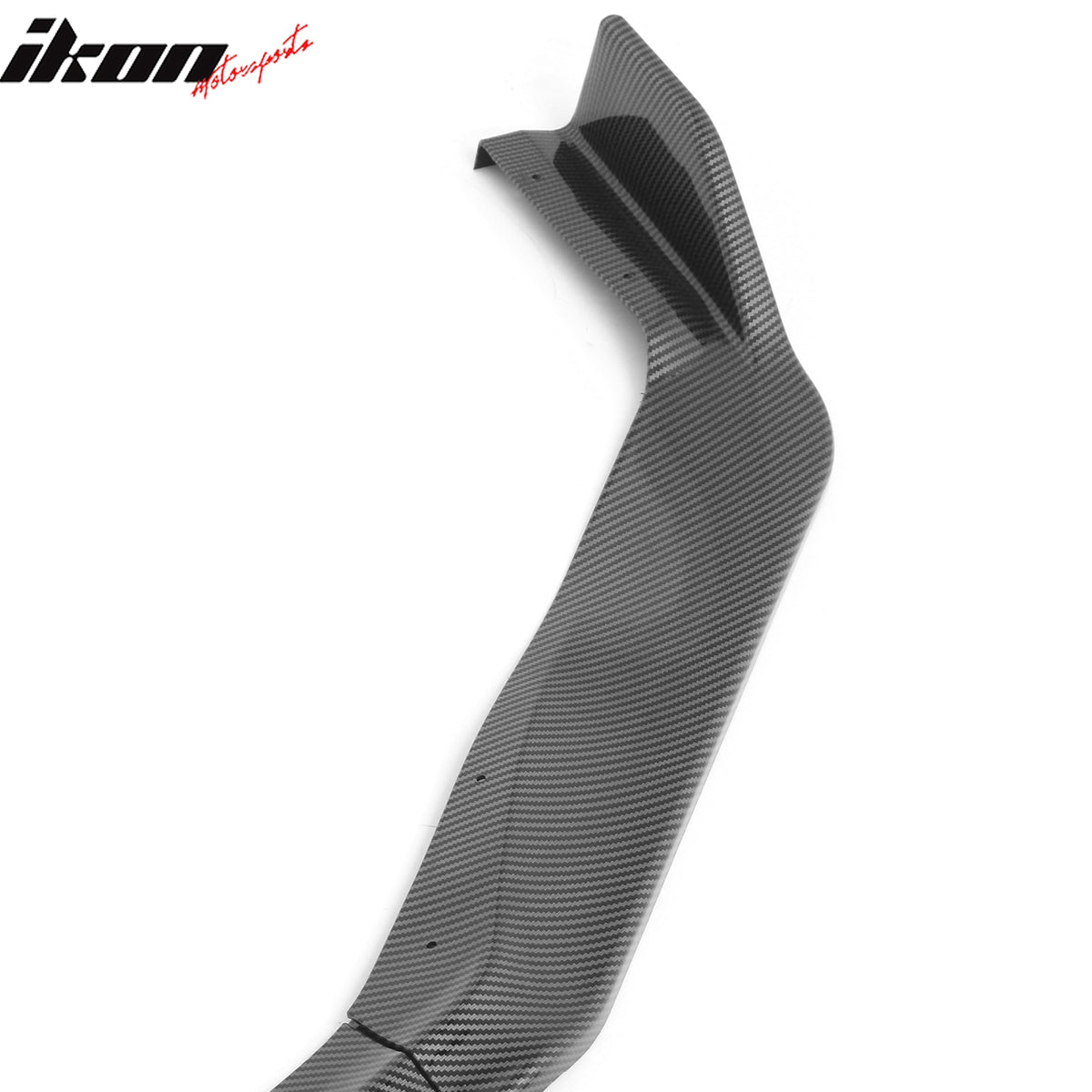 Fits 17-20 Lexus IS IKON Style PP Front Bumper Lip Carbon Fiber Print 3PCS Set