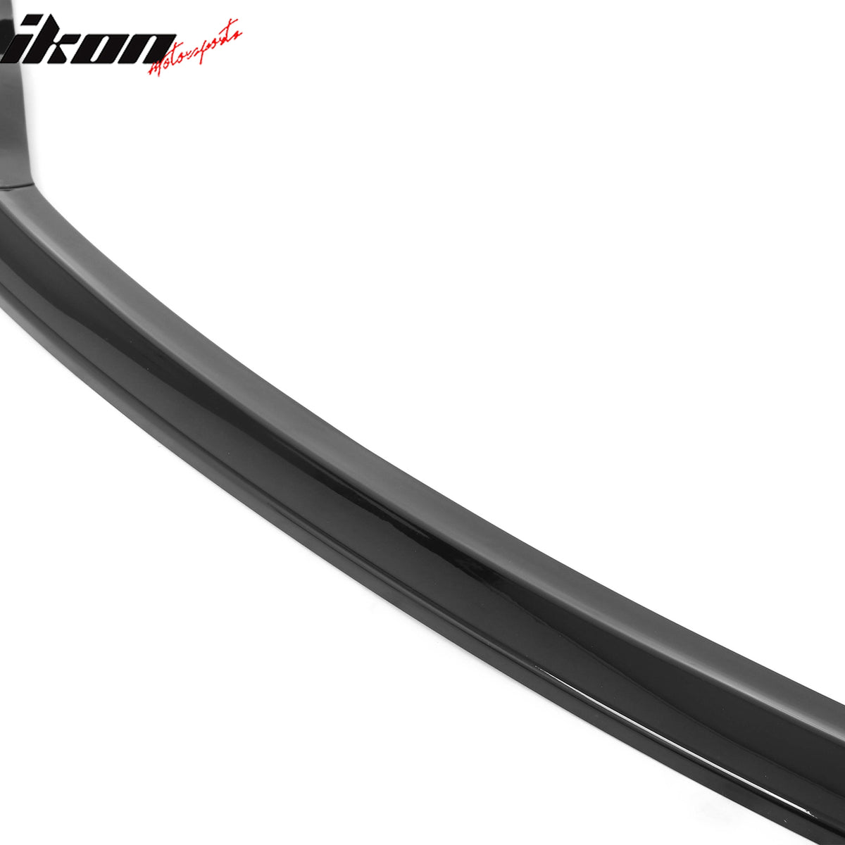 Fits 17-20 Lexus IS IKON Style PP Front Bumper Lip Spoiler Gloss Black 3PCS Set