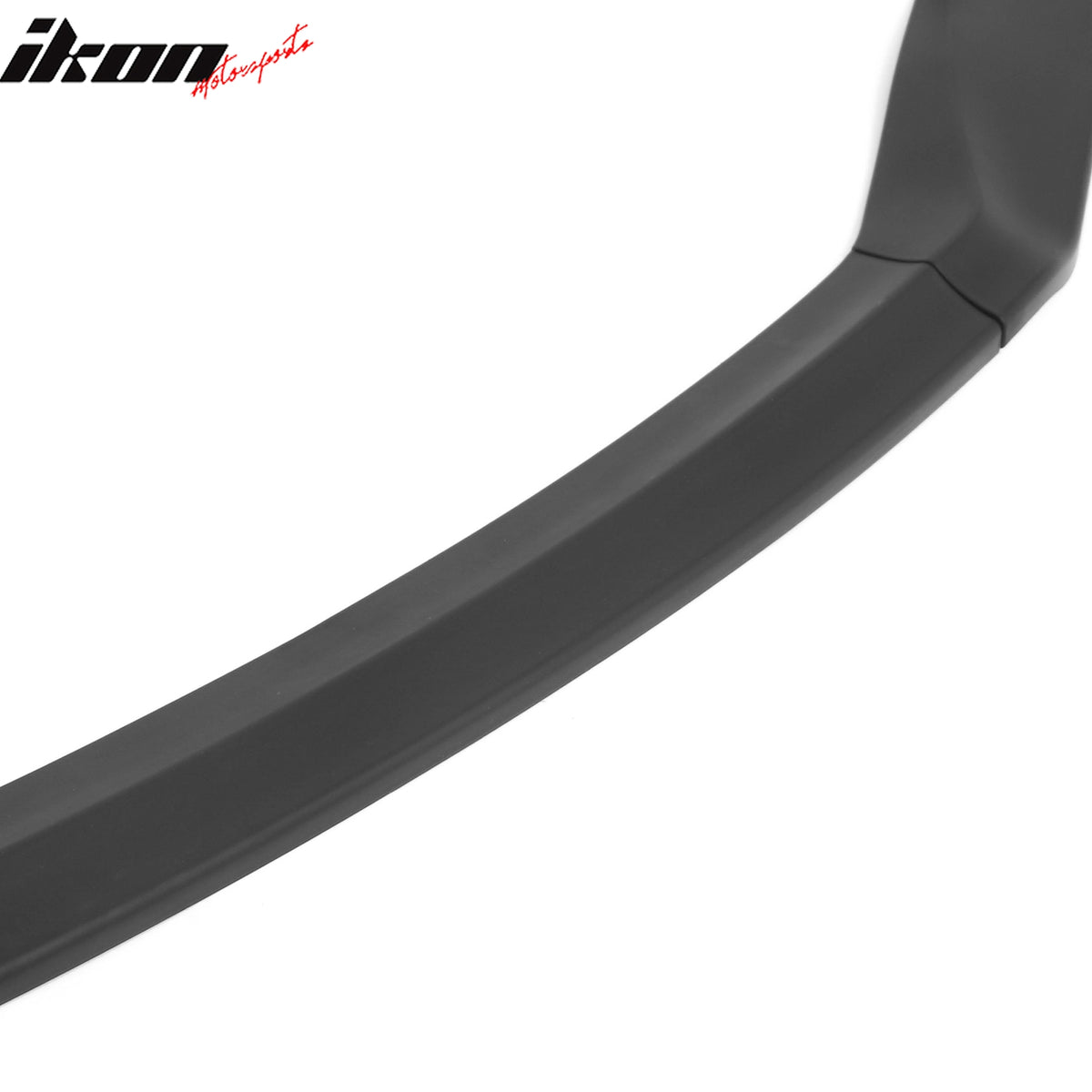 Fits 17-20 Lexus IS IKON Style PP Front Bumper Lip Spoiler Matte Black 3PCS Set