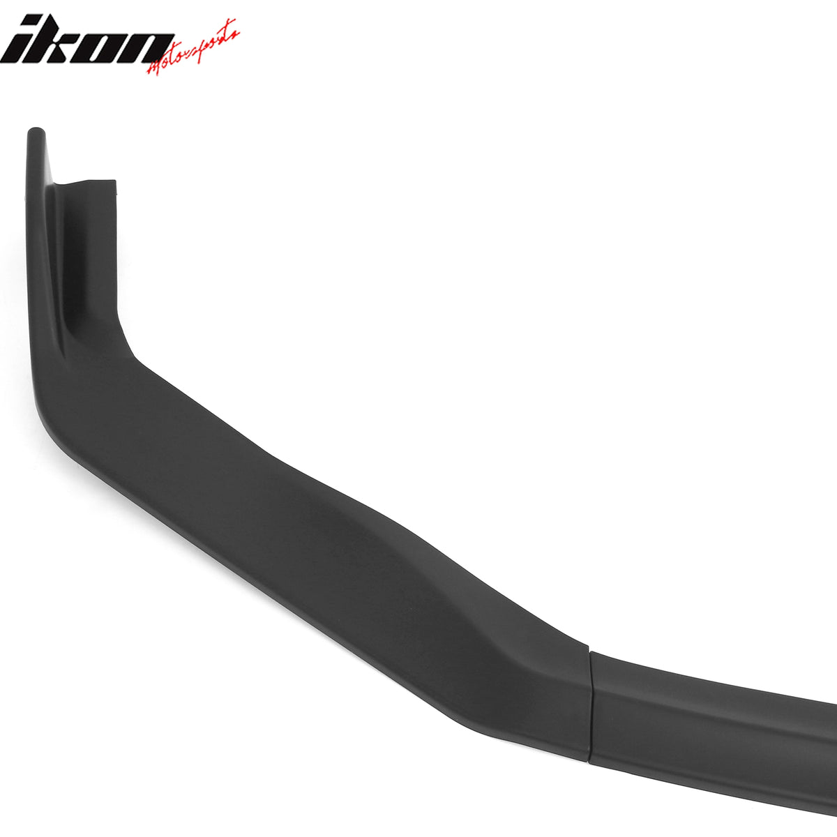 Fits 17-20 Lexus IS IKON Style PP Front Bumper Lip Spoiler Matte Black 3PCS Set