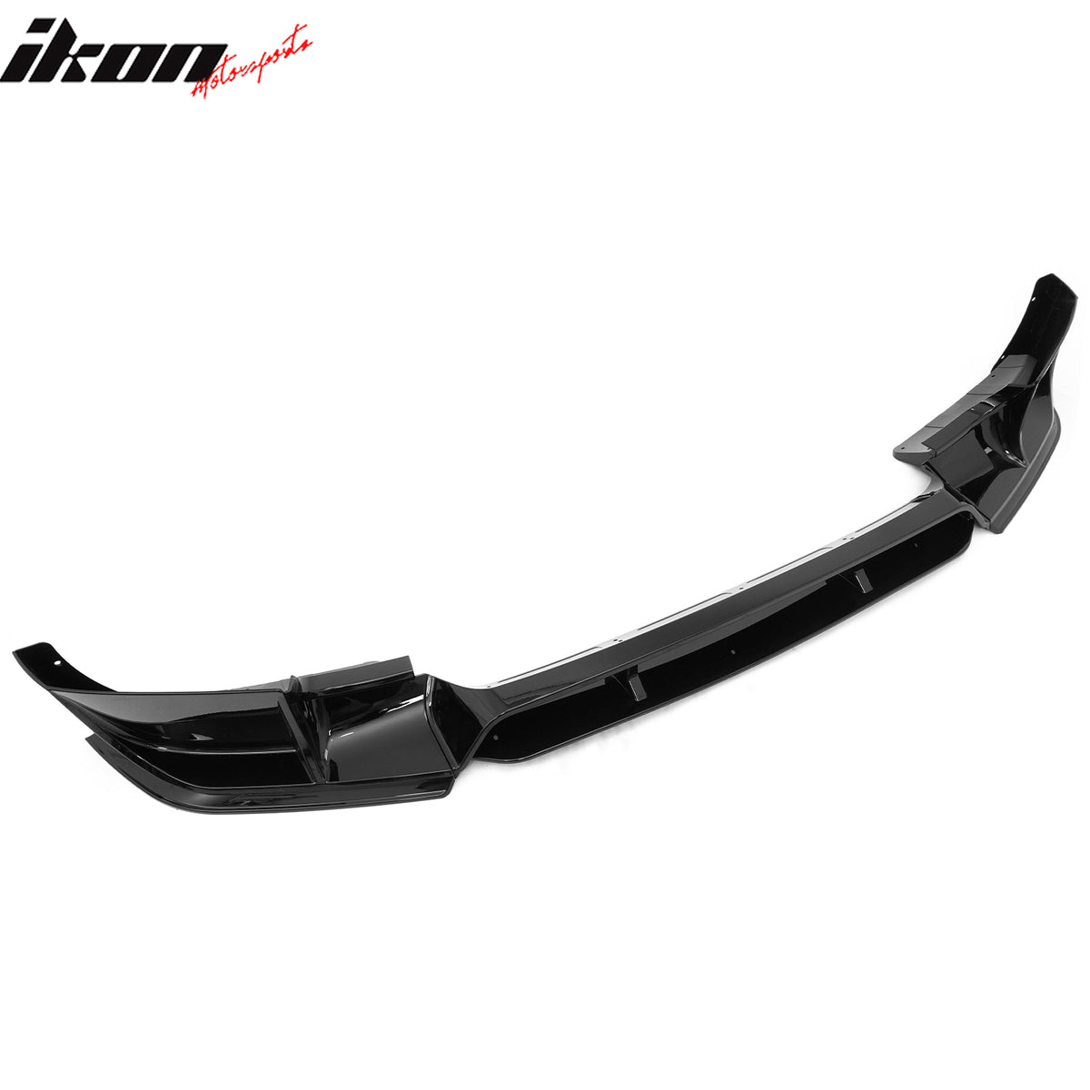 Fits 20-26 Land Rover Defender 90/110/130 Front Bumper Lip Gloss Black Spoiler