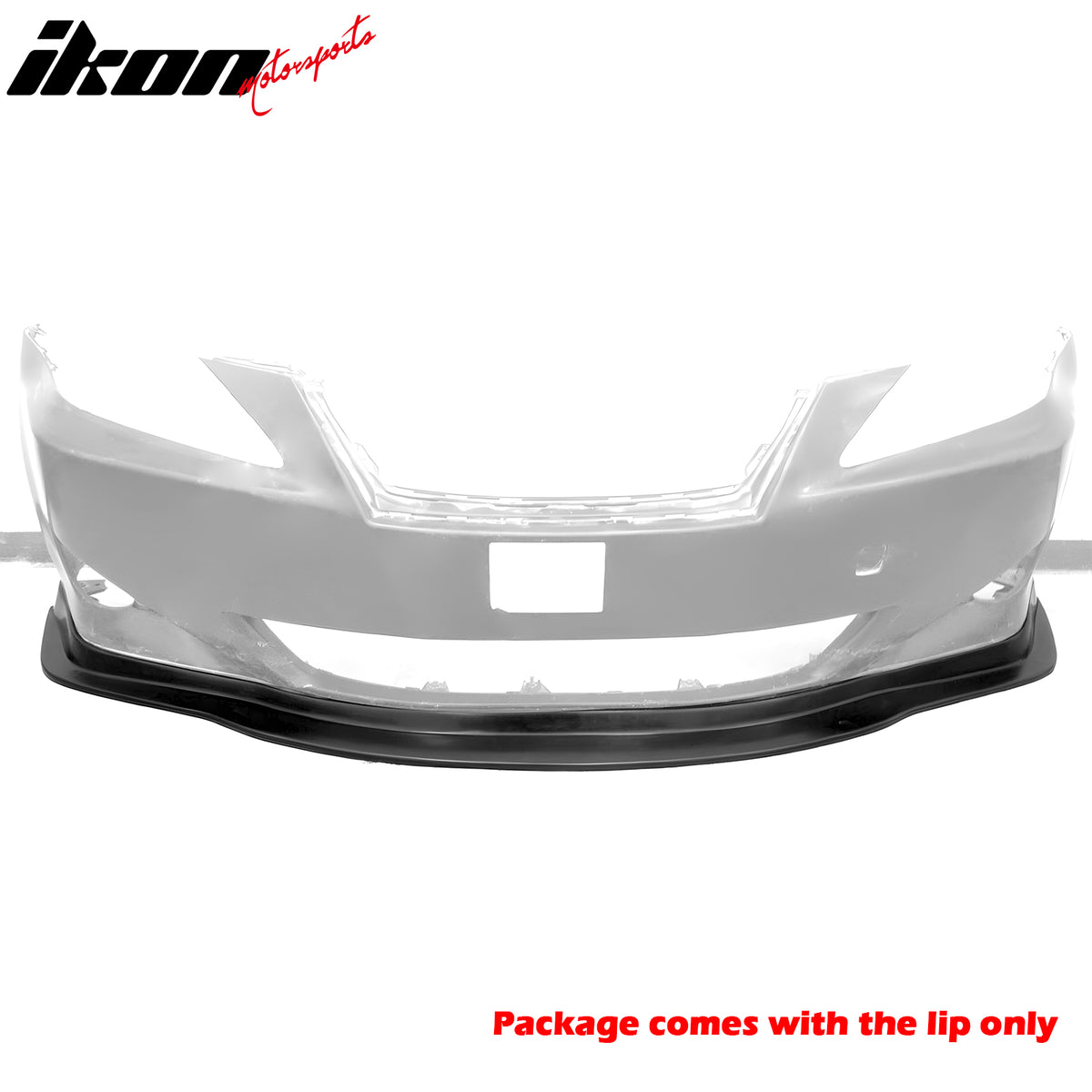 Fits 06-08 Lexus IS250 IS350 MDA Style Front Bumper Lip Spoiler Kit PU Unpainted