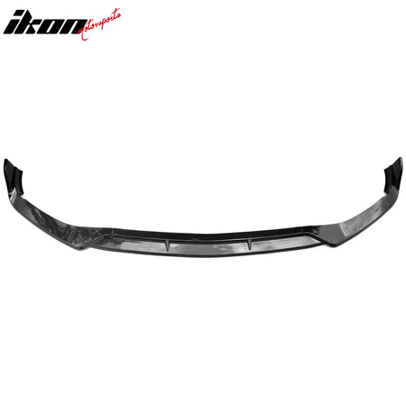 Fits 22-26 Benz W206 C-Class C300 BR Style Front Bumper Lip Carbon Fiber Print