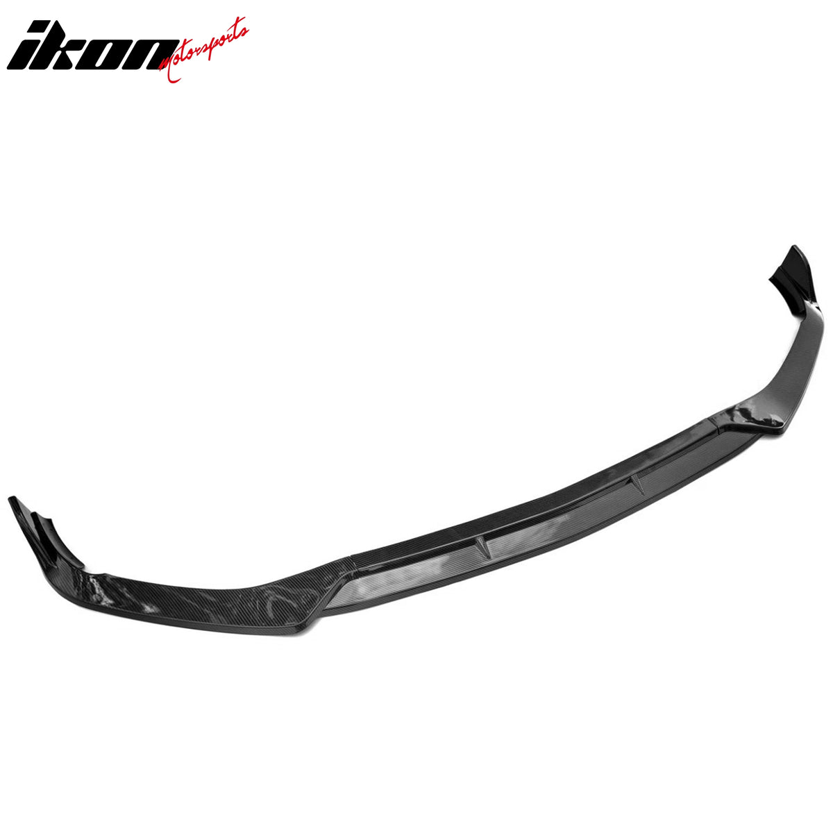 Fits 22-26 Benz W206 C-Class C300 BR Style Front Bumper Lip Carbon Fiber Print