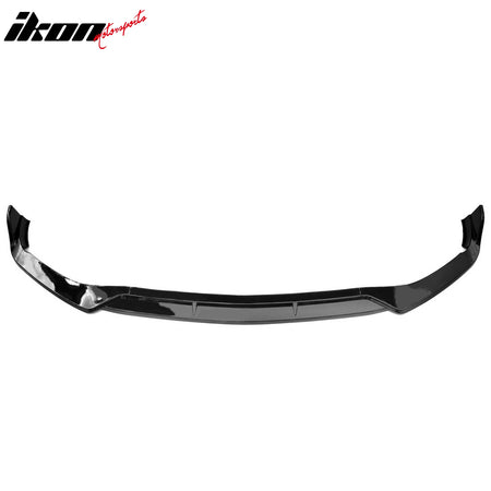 Fits 22-26 Benz W206 C-Class C200 C300 4DR BR Style Front Bumper Lip Gloss Black