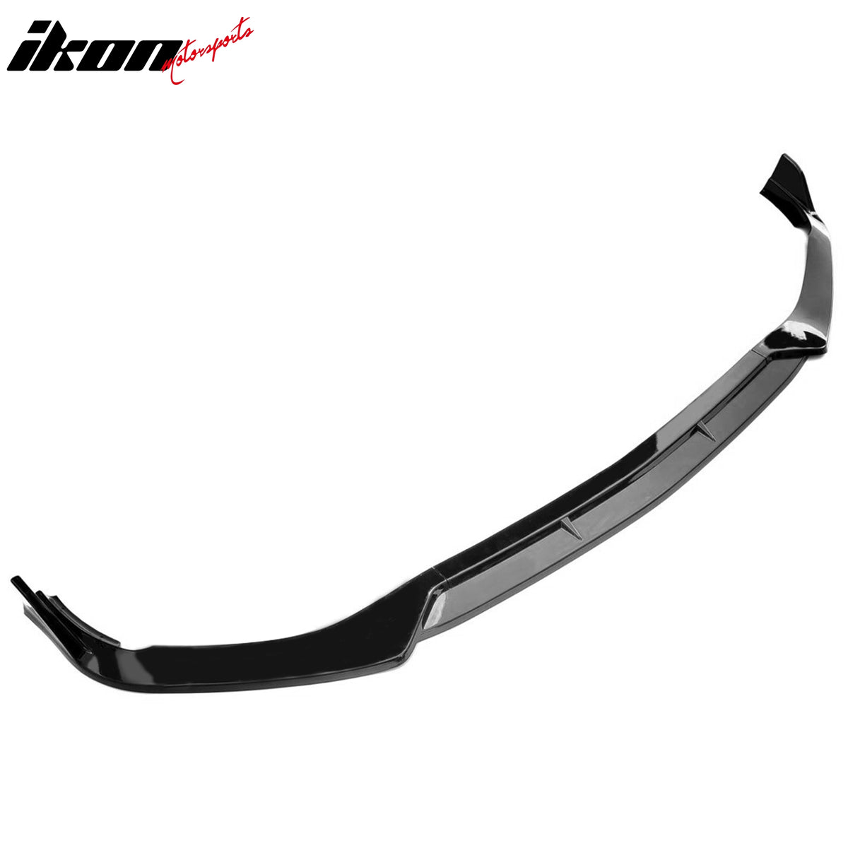 Fits 22-26 Benz W206 C-Class C200 C300 4DR BR Style Front Bumper Lip Gloss Black