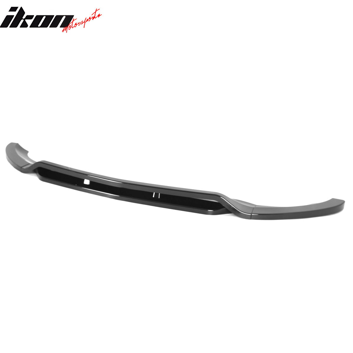 Fits 20-23 Benz X253 C253 GLC43 AMG IKON Style Front Bumper Lip ABS Gloss Black