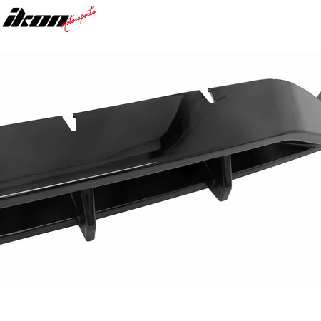 Fits 20-23 Benz X253 C253 GLC43 AMG Performance Style Front Lip Gloss Black ABS