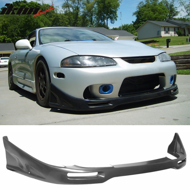 1997-1999 Mitsubishi Eclipse JDM Sport Unpainted Front Bumper Lip PU