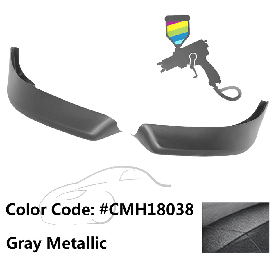 Fits 08-15 Mitsubishi Lancer OE Front Lip Splitter PP #CMH18038 Gray Metallic