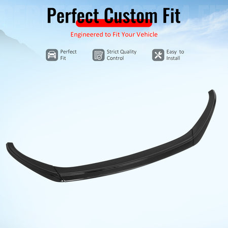 Fit 2016-2024 Mini F54 Cooper Clubman S/S ALL4 Front Bumper Lip Gloss Black
