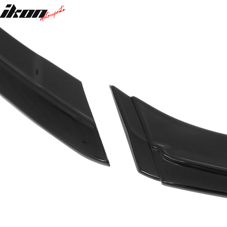 Fits 22-24 Mini Cooper F55 F56 Hatchback MX Style Front Bumper Lip Gloss Black