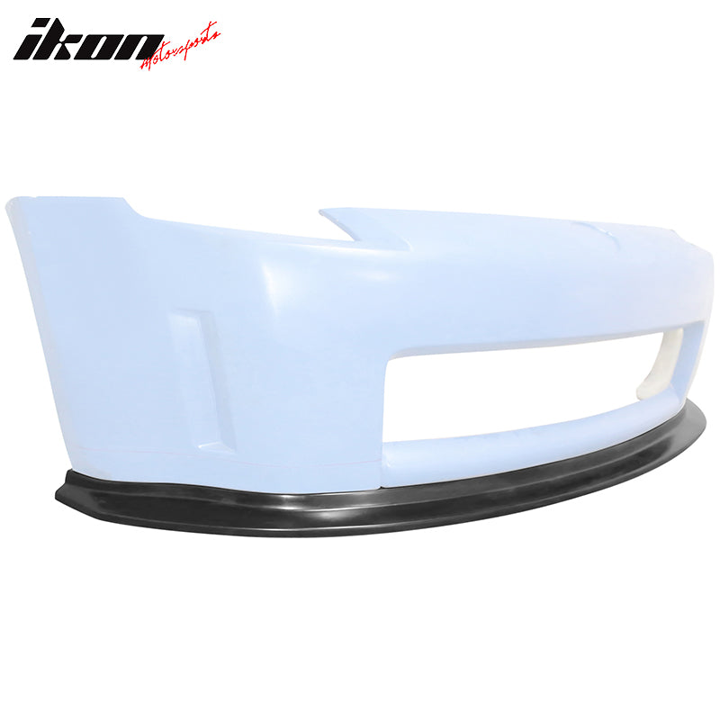 Fits 03-05 Nissan Fairlady Z33 350Z IKON V7 Style PU Front Bumper Lip Spoiler