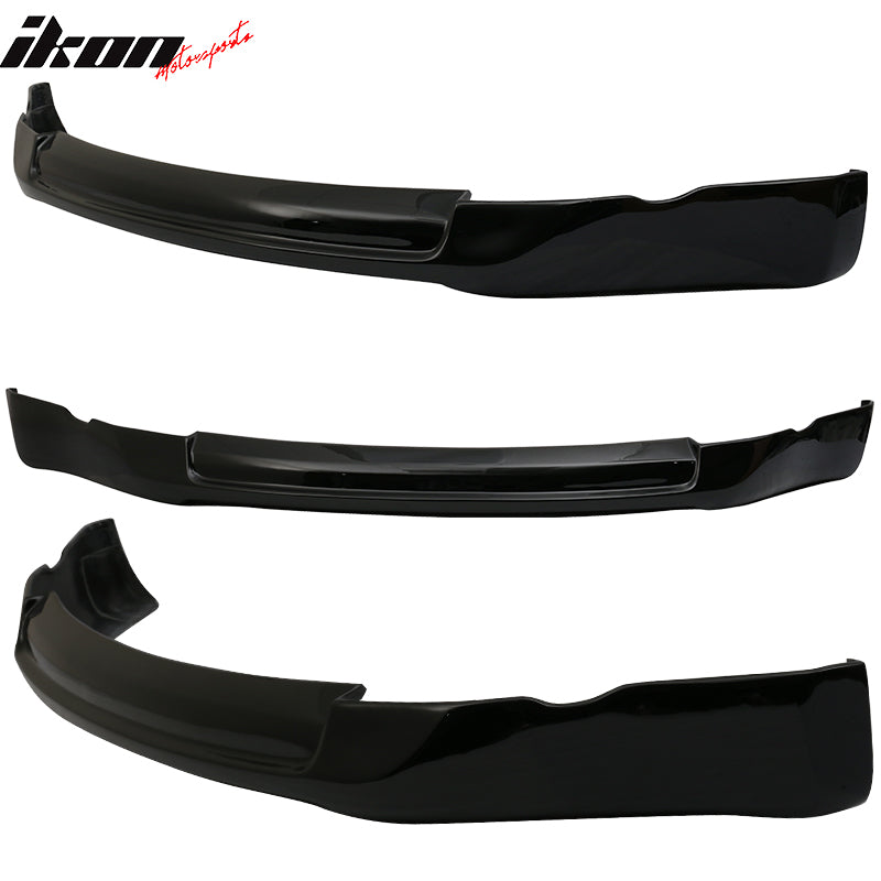 Fits 03-05 Nissan 350Z ING-S Style Front Bumper Lip Spoiler Painted #KH3 Black