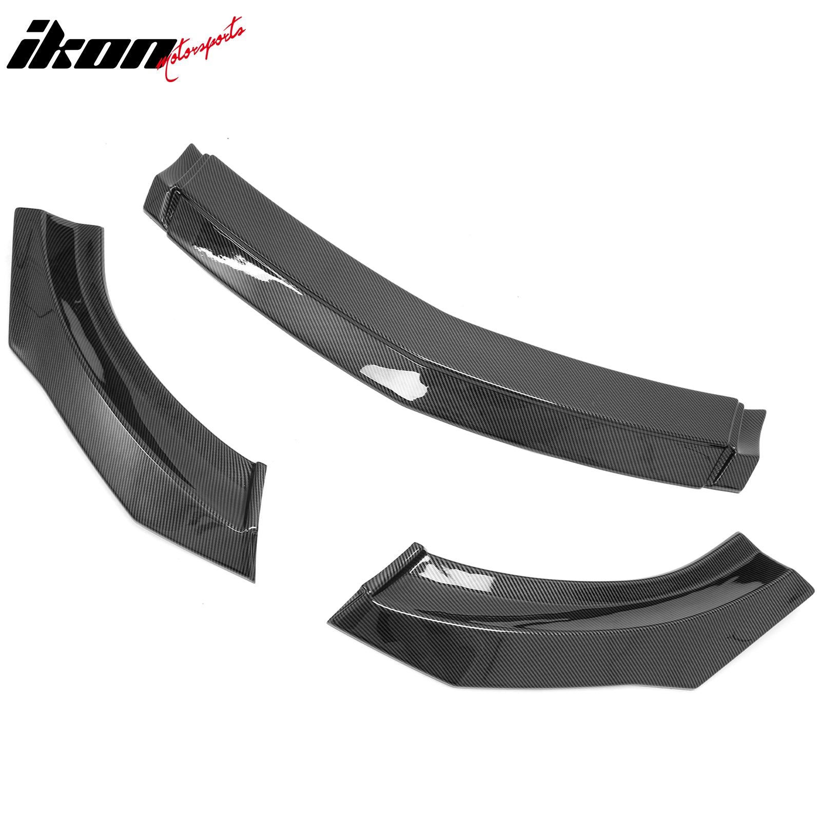 Fits 23-26 Nissan Z IKON Style Front Bumper Lip Chin Spoiler Carbon Fiber Print