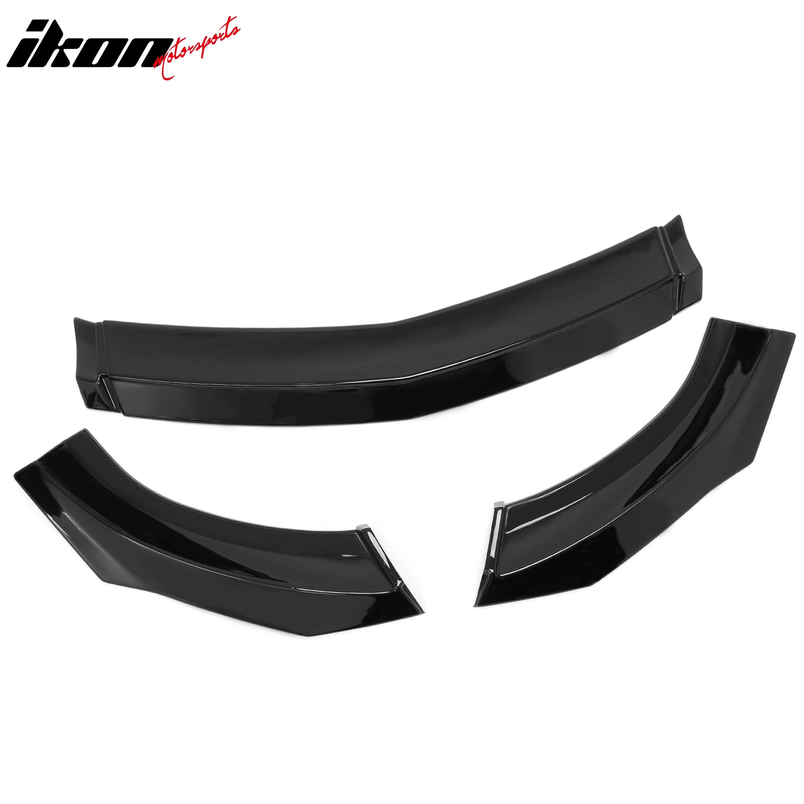 For 23-26 Nissan Z 400Z IKON Style Front Bumper Lip Chin Spoiler Gloss Black ABS