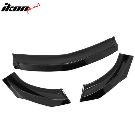 For 23-26 Nissan Z 400Z IKON Style Front Bumper Lip Chin Spoiler Gloss Black ABS
