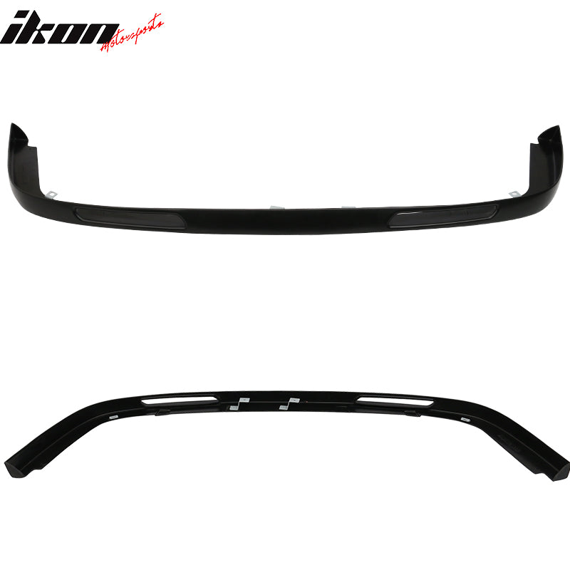 2002-2004 Nissan Altima N1 Style Unpainted Black Front Bumper Lip PU