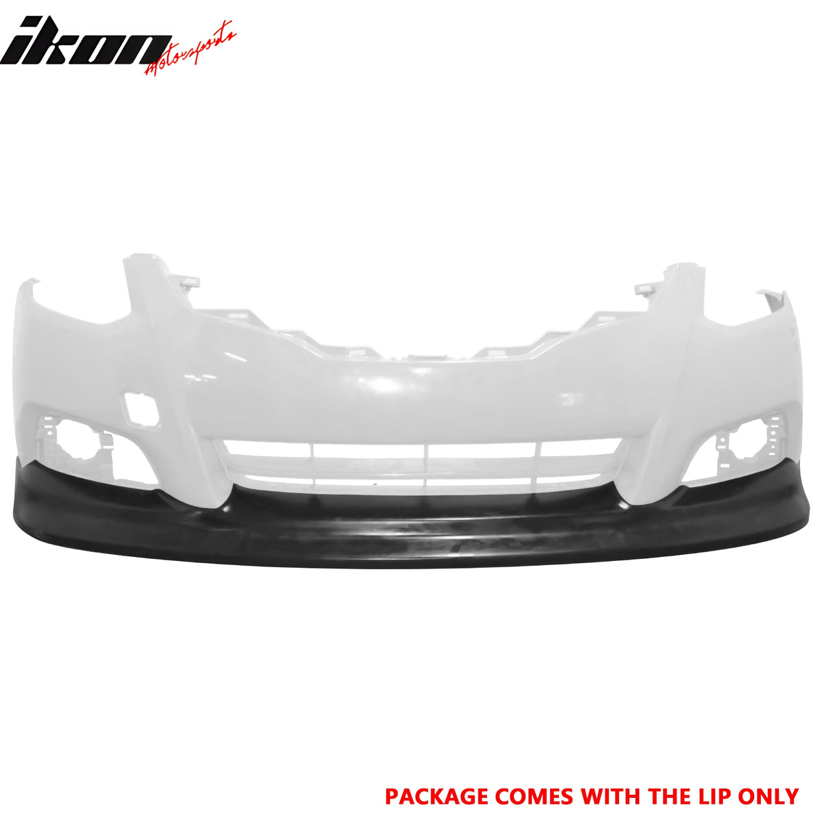 Fits 10-13 Nissan Altima Coupe 2Dr V Style Front Bumper Lip Spoiler Unpainted PU